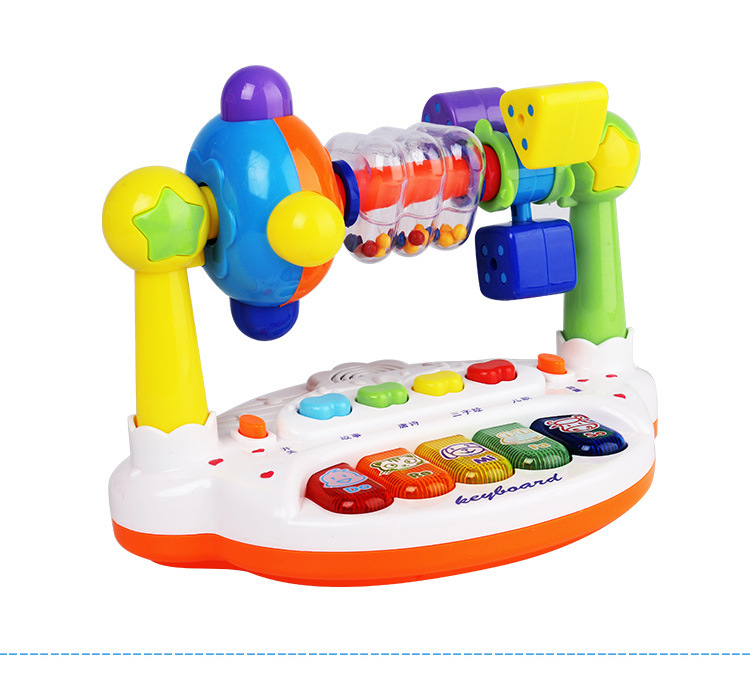 Amusement Park baby toy children music Electronic Organ baby Turntable Bell baby Early education story machine