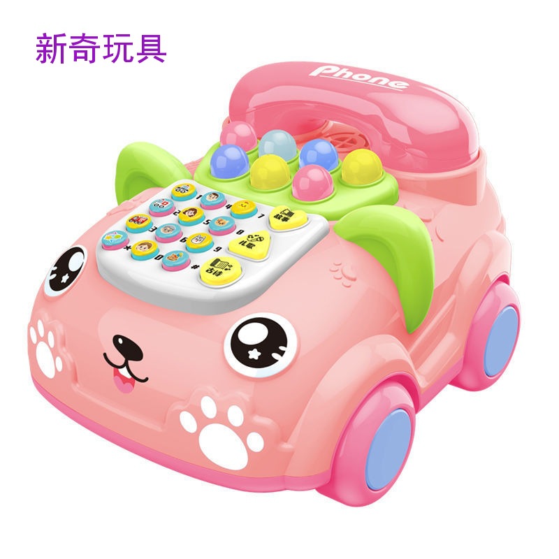 Children&#039;s Simulation Mobile Phone Phone Baby Educational Music Early Education Story Machine Toy Baby Boy and Baby Girl Baby 0-1-3 Years Old