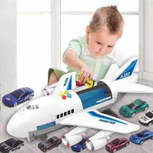 Large Light Music Inertia Toy Car Early Childhood Education Story Machine Garbage Classification Sanitation Car Model Toy