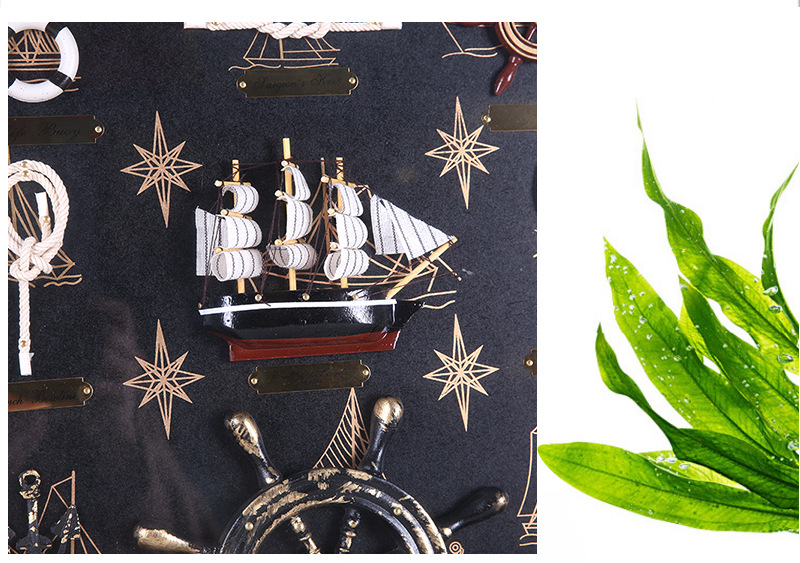 Creative New Three-Dimensional Sailor Knot Hemp Rope Mediterranean Hanging Painting Sailboat Ocean Decorative Wall Hangings Wooden Craftwork Wholesale Creative New Three-Dimensional Sailor Knot Hemp Rope Mediterranean Hanging Painting Sailboat Ocean Decorative Wall Hangings Wooden Craftwork Wholesale