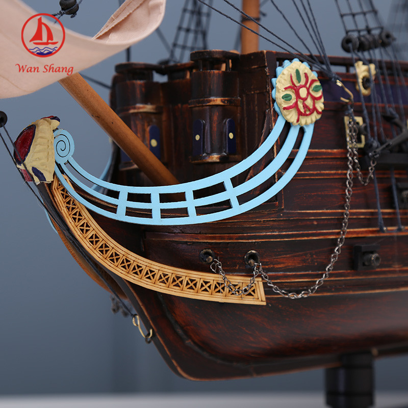 Office Decoration Sailboat American Sailboat Birthday Gift Handmade Crafts Simulation Sailboat Decoration Wholesale