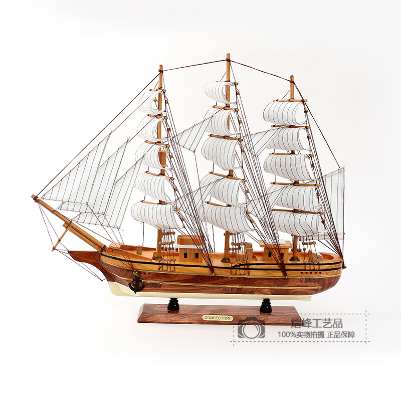 Creative Home Living Room Room TV Cabinet Sailboat Decoration INS Office Desk Surface Panel Crafts Decorations Small Ornament
