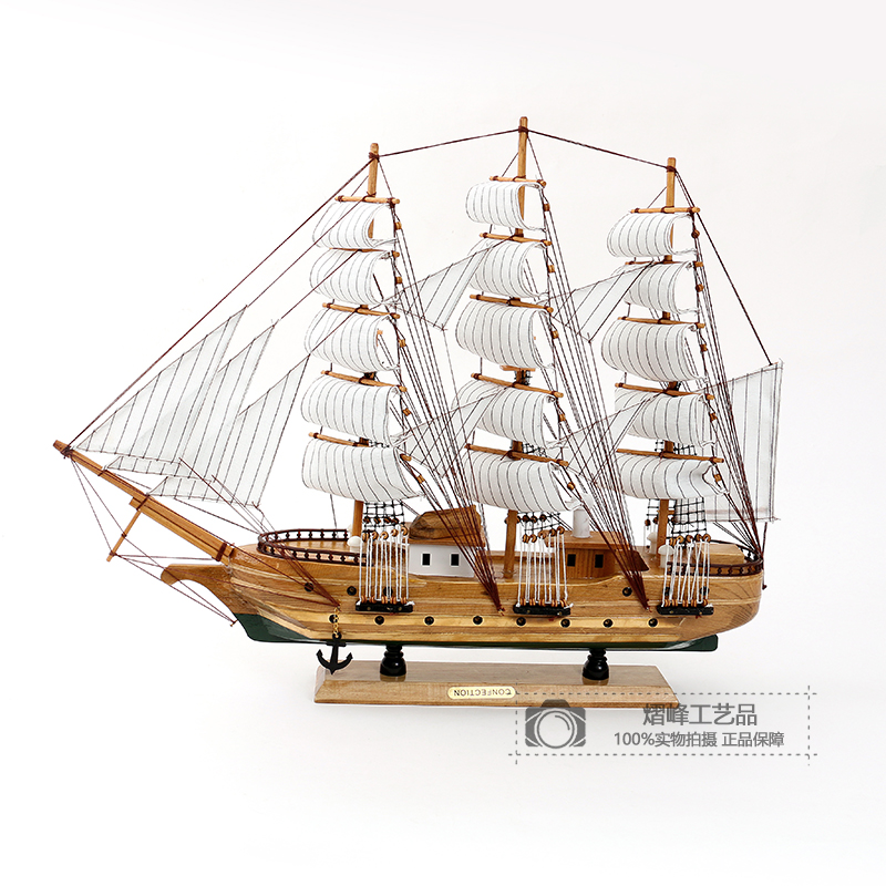 Creative Home Living Room Room TV Cabinet Sailboat Decoration INS Office Desk Surface Panel Crafts Decorations Small Ornament