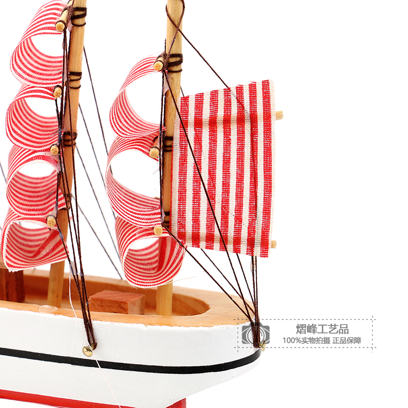 Home Creative Crafts Decorations Sailboat Decoration TV Wine Cabinet Bedroom Living Room Bookshelf Smooth Sailing Small Ornament