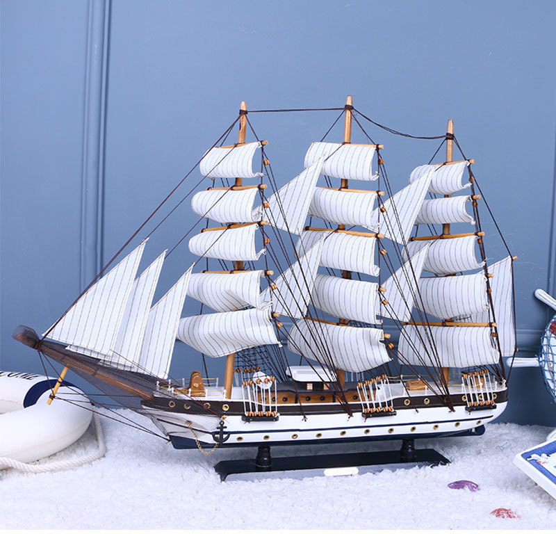 Sailboat Model Wooden Sailboat Crafts Decoration Office Transfer Decoration 80cm Sailboat Wholesale Sailboat Model Wooden Sailboat Crafts Decoration Office Transfer Decoration 80cm Sailboat Wholesale
