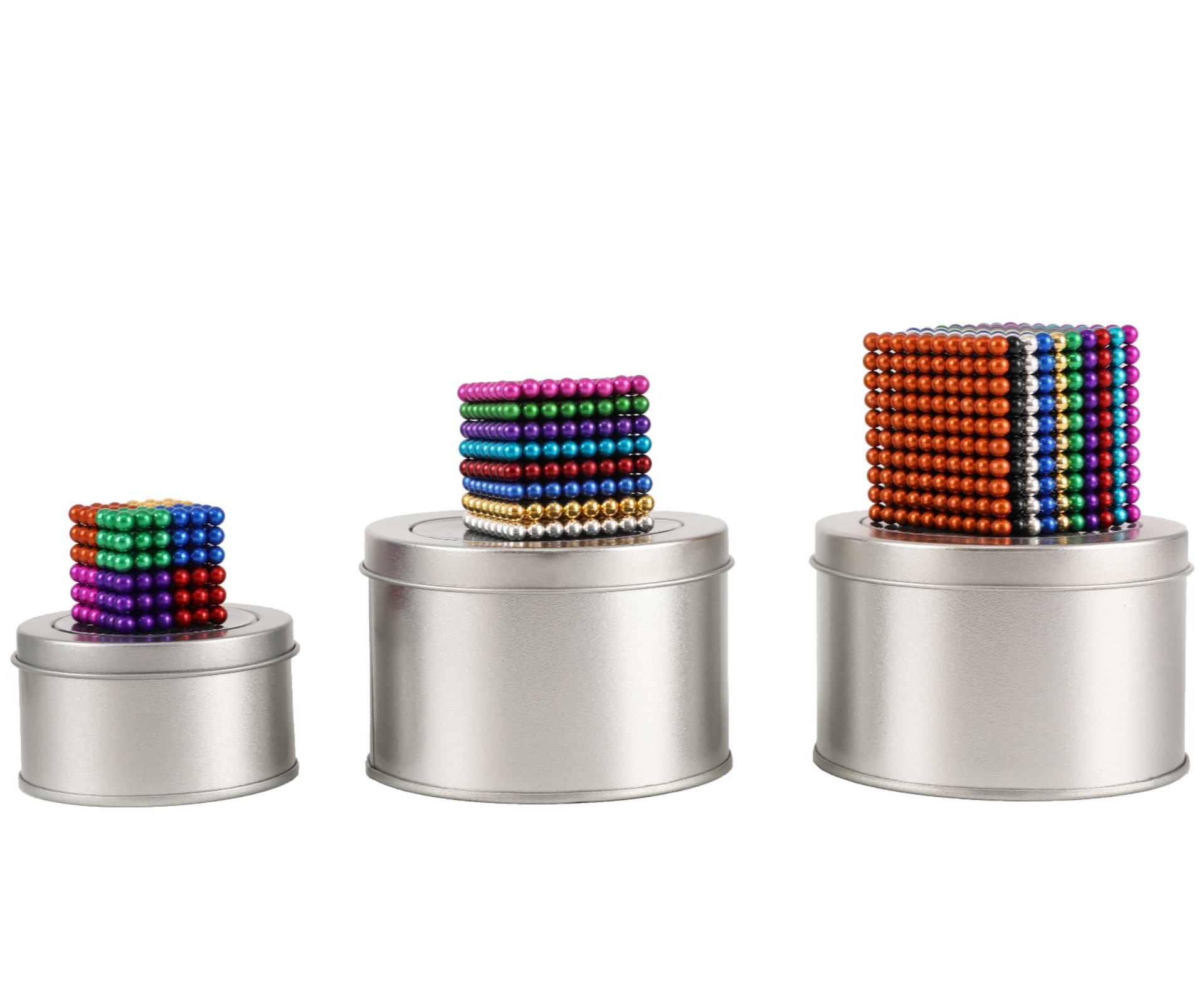 Square Puzzle Magic Cube Magnetic Force Magnetic Ball Barkey Bucker Ball 5mm216 PCs Magnetic Block Wholesale Buckyball