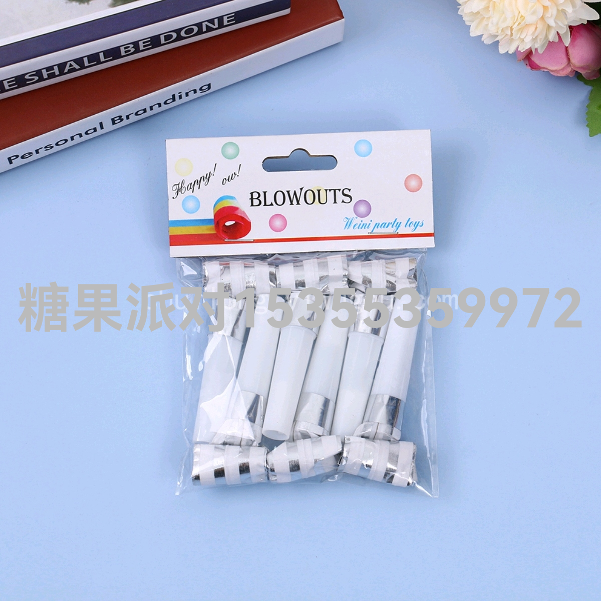Gilding Blowing Dragon Whistle Birthday Party Wedding Funny Baby Toys Creative Gift Tongue Toys 6 Pack