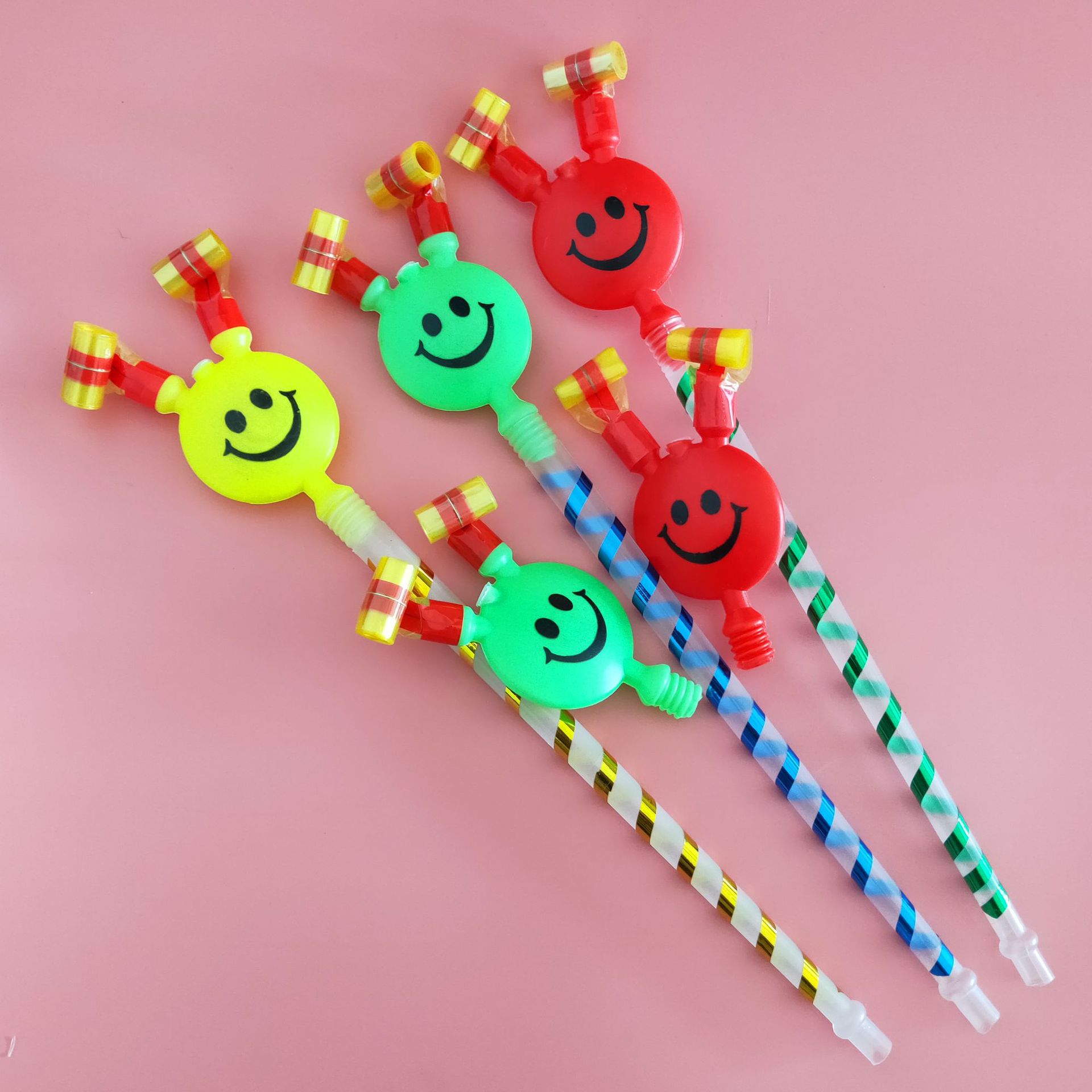 Large Smiling Face Blowing Dragon Whistle Blowing Children's Toy Clown Party Gathering Cheering Props Stall Wholesale Large Smiling Face Blowing Dragon Whistle Blowing Children's Toy Clown Party Gathering Cheering Props Stall Wholesale