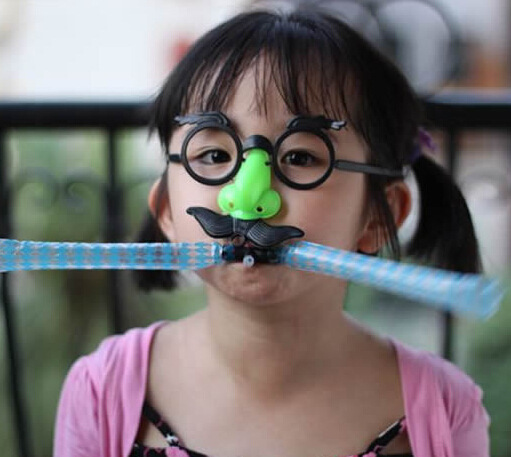 Big Blowouts Blowing Nose Glasses Blowouts Toy Funny Blowing Dragon Whistle