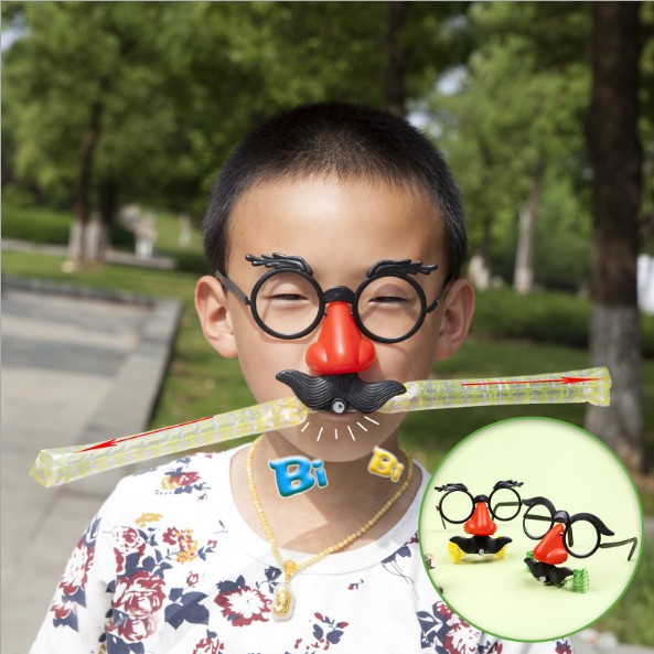 Big Blowouts Blowing Nose Glasses Blowouts Toy Funny Blowing Dragon Whistle