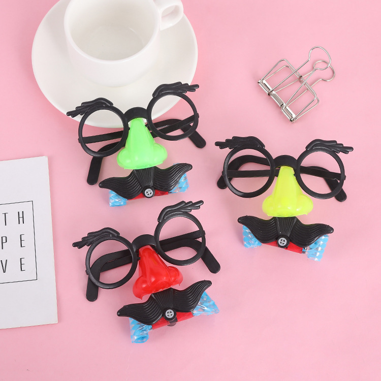 Blowouts Long Nose Blowing Glasses Blowouts Funny Beard Dragon Whistle