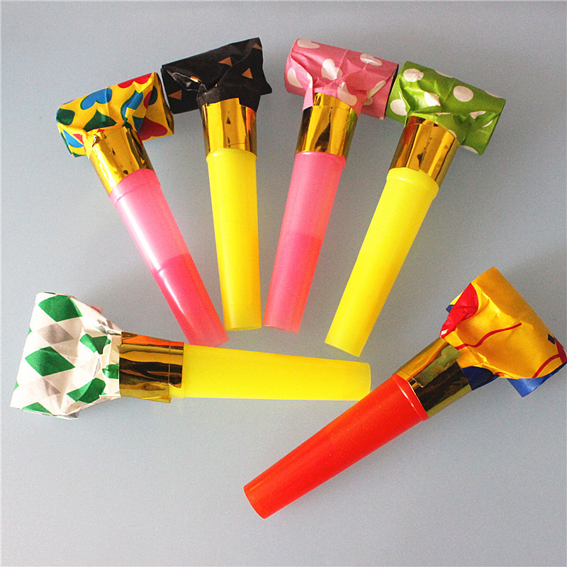 . Wholesale Plastic Paper Blowing Dragon 6.5cm Party Dragon Whistle