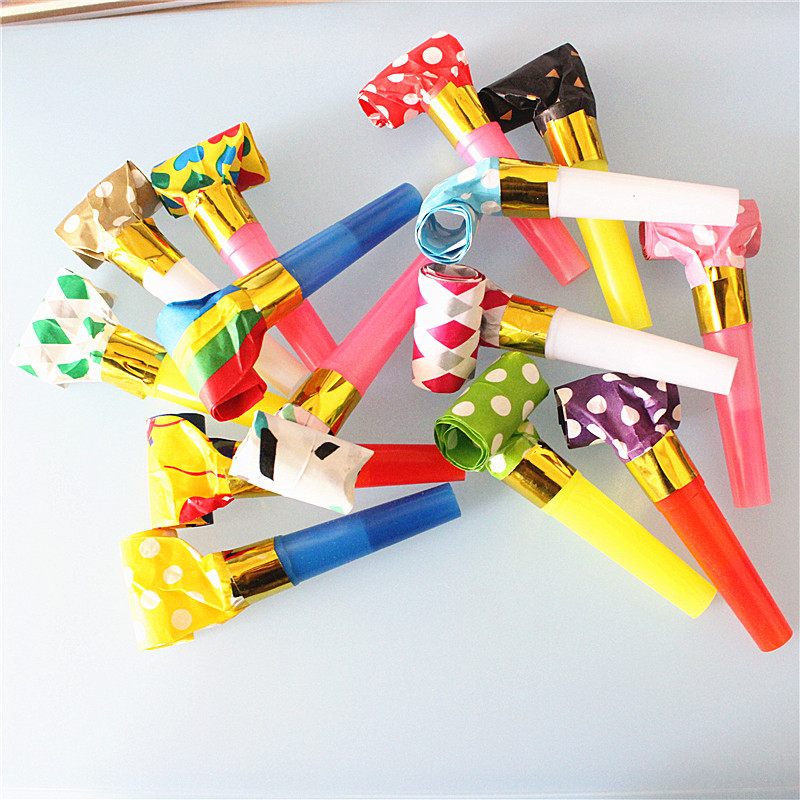 . Wholesale Plastic Paper Blowing Dragon 6.5cm Party Dragon Whistle