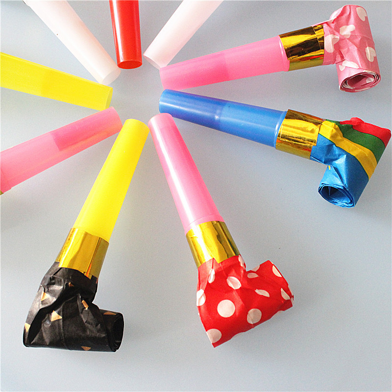 . Wholesale Plastic Paper Blowing Dragon 6.5cm Party Dragon Whistle