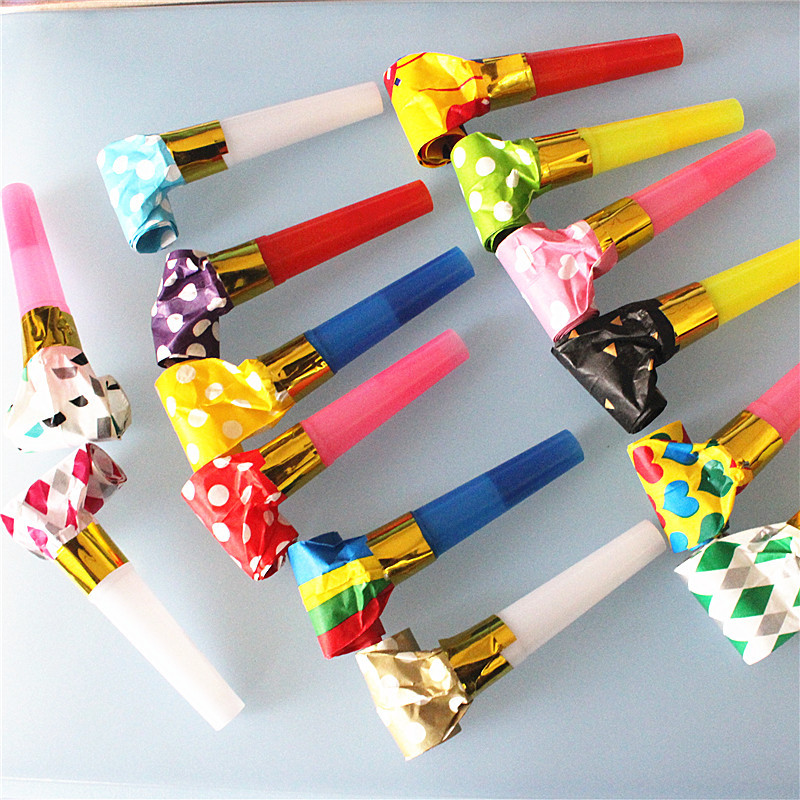 . Wholesale Plastic Paper Blowing Dragon 6.5cm Party Dragon Whistle