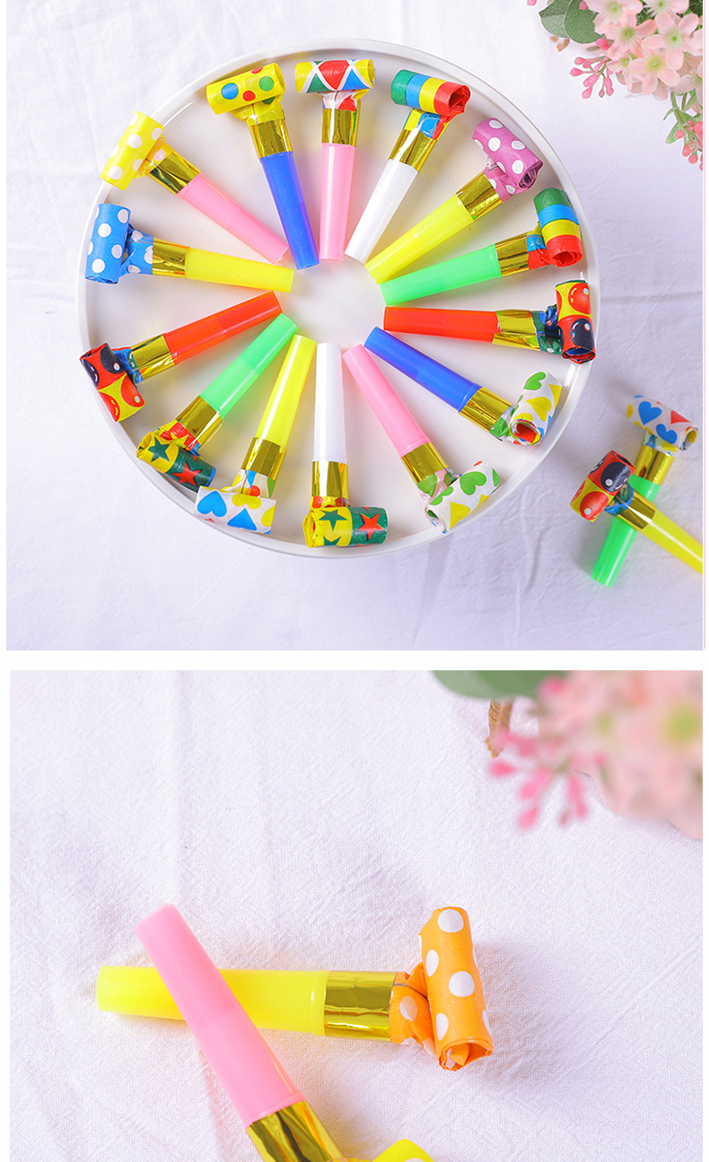 Sales Birthday Blowing Dragon Whistle Birthday Party Proposal Funny Fun Blowing Dragon Paper Roll Whistle Dragon Whistle