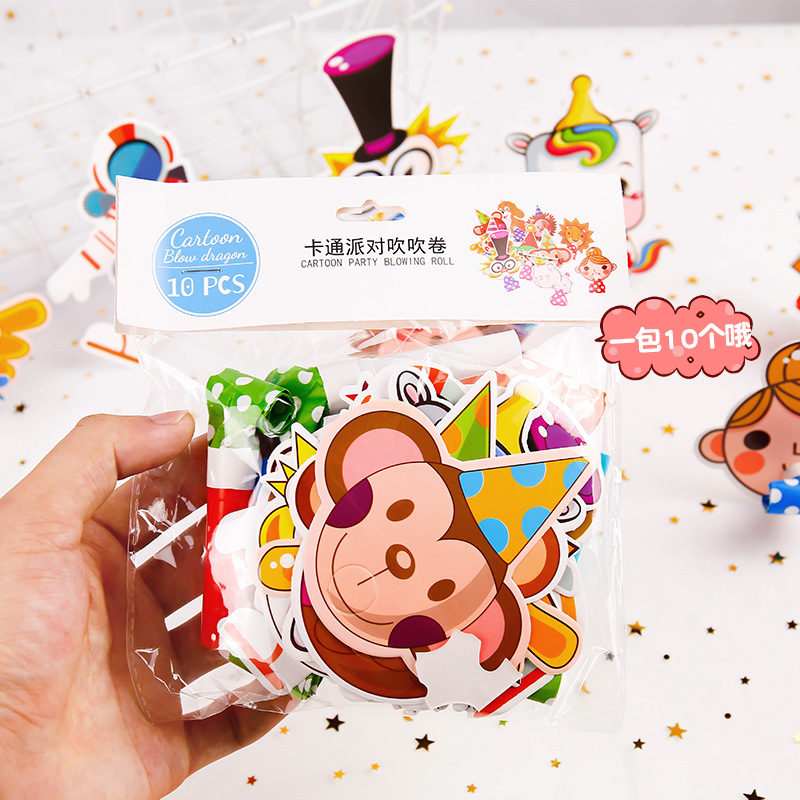 Blowing Dragon Whistle Kindergarten Boys and Girls Birthday Creative Birthday Dragon Whistle