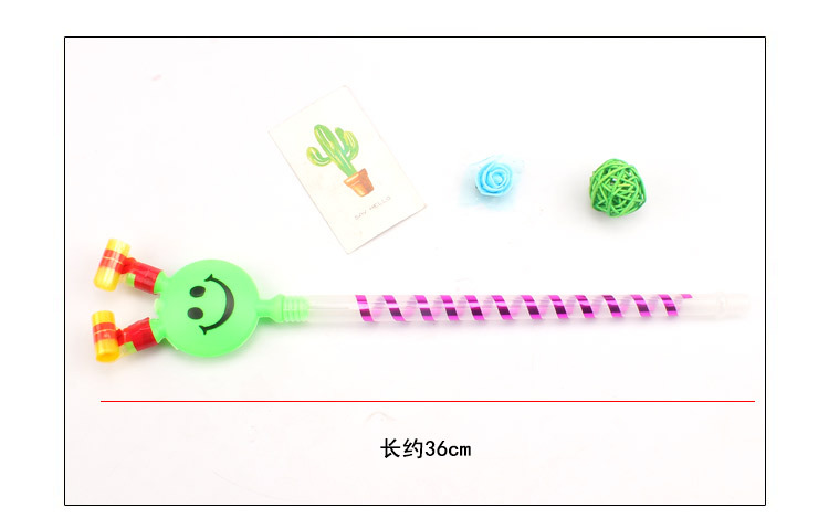 Large Smiley Face Blowing Dragon Whistle Blowing Children's Toys Smiley Face Blowing Dragon Dragon Whistle