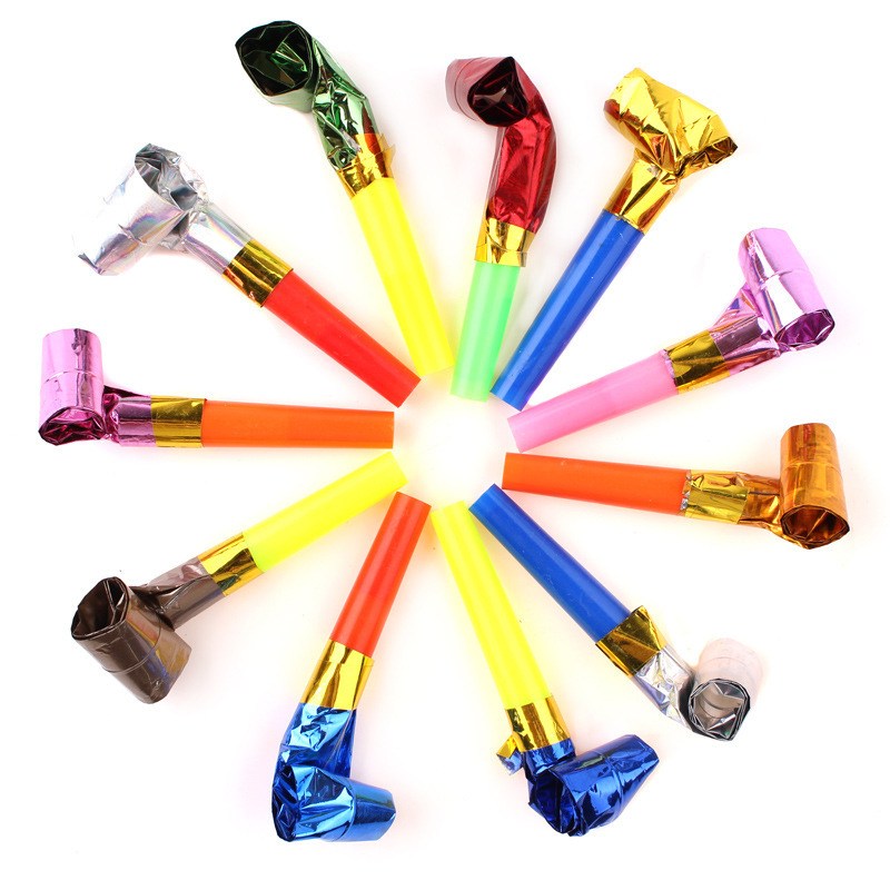 Blowing Dragon Whistle Creative Children&#039;s Birthday Party Gift Whistle Balloon Dragon Whistle