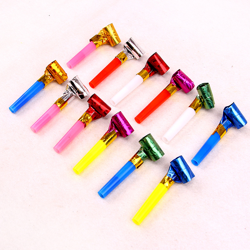 Blowing Dragon Whistle Creative Children's Birthday Party Gift Whistle Balloon Dragon Whistle