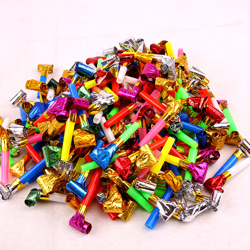 Blowing Dragon Whistle Creative Children's Birthday Party Gift Whistle Balloon Dragon Whistle