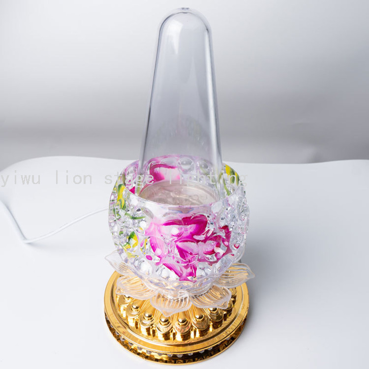 Factory Direct Sales Led Colorful Rotating Bluetooth Music Fountain Light KTV Bar Stage Decoration Light Flash Lamp