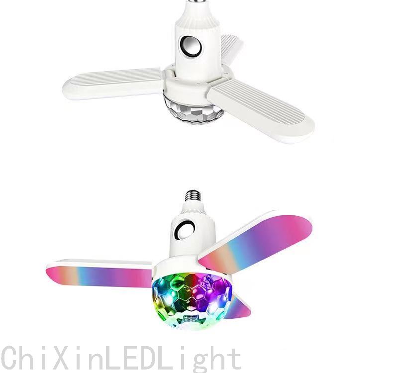 LED Stage Lights Bluetooth Big Magic Ball Three Leaf Music Ambience Light White Light plus Colorful Smart Led Music Lamp LED Stage Lights Bluetooth Big Magic Ball Three Leaf Music Ambience Light White Light plus Colorful Smart Led Music Lamp
