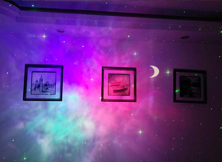 Laser Starry Sky Projection Lamp Projector 3D Nebula Sleep Aid Small Night Lamp with Bluetooth Music Lamp Laser Starry Sky Projection Lamp Projector 3D Nebula Sleep Aid Small Night Lamp with Bluetooth Music Lamp