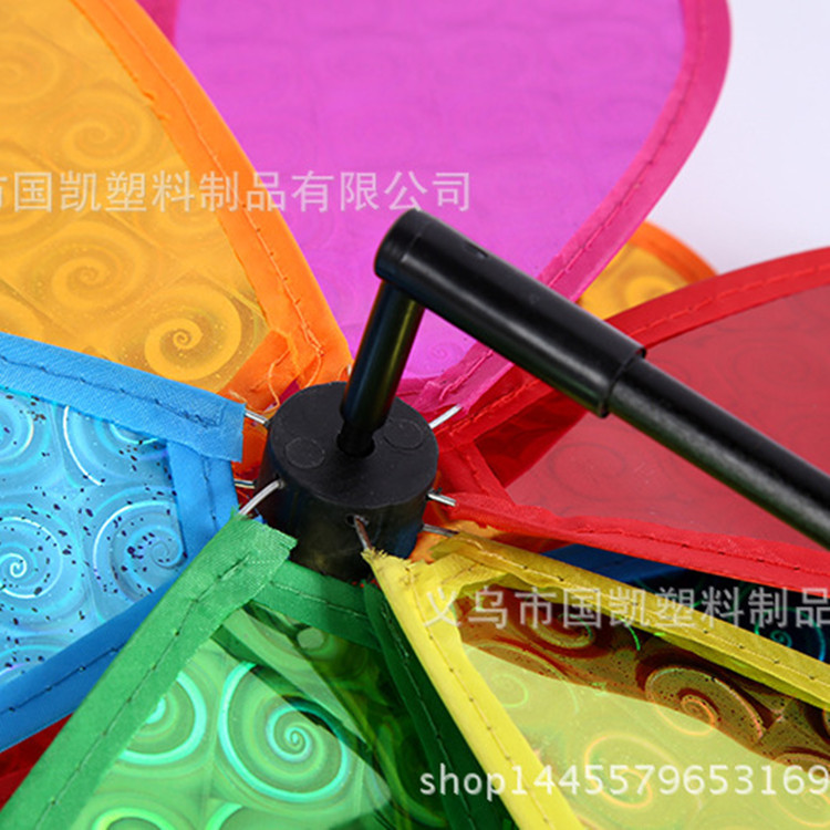 New double gladiator sunflower outdoor decoration square creative windmill stall selling children&#039;s toys wholesale