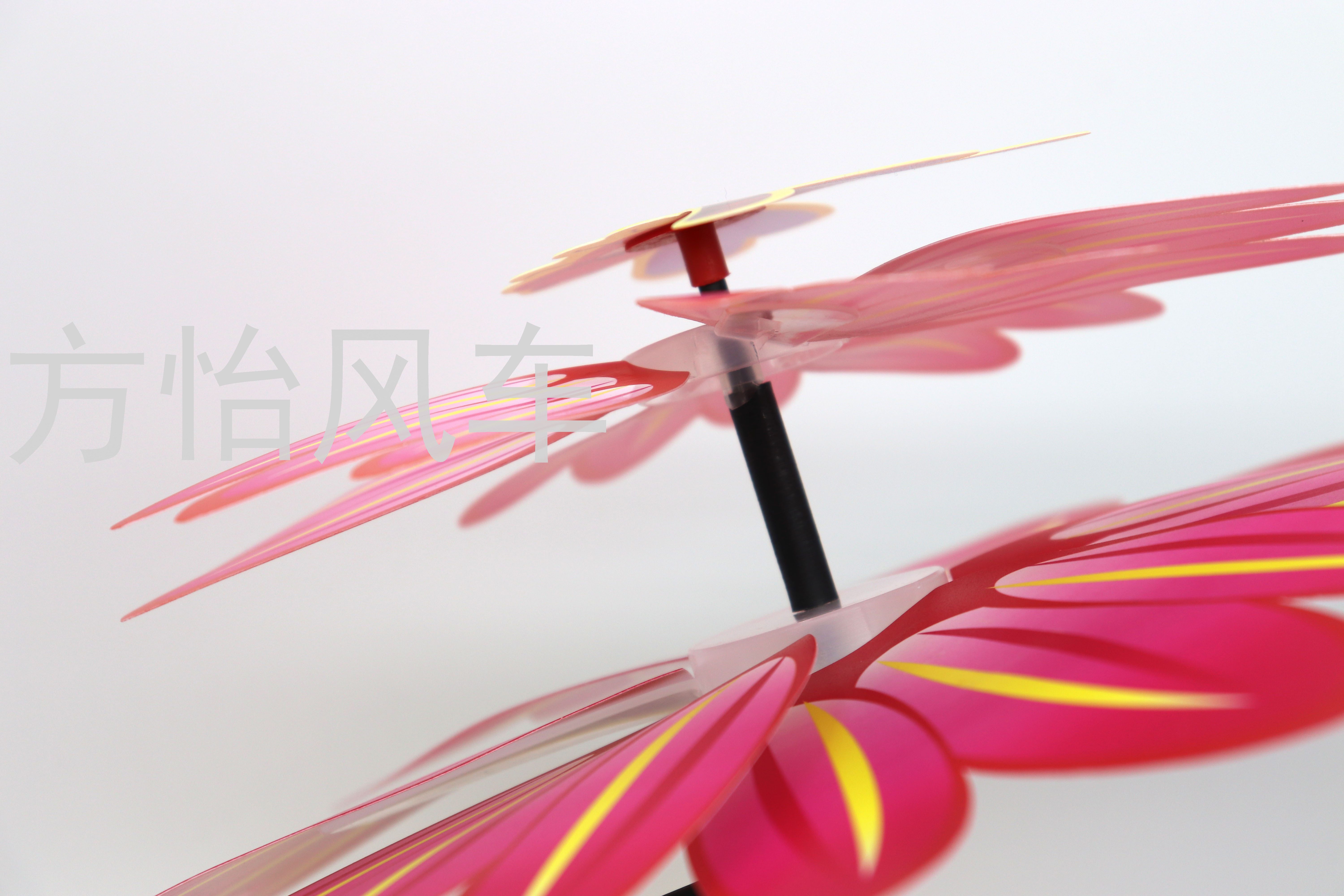 38cm Double-Layer Bee Dragonfly Big Windmill PVC Waterproof Outdoor Plug-in Windmill Joint Plug-in Big Windmill Kindergarten 38cm Double-Layer Bee Dragonfly Big Windmill PVC Waterproof Outdoor Plug-in Windmill Joint Plug-in Big Windmill Kindergarten