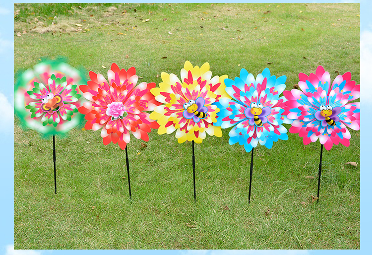 2019 New Pattern Five Colours in One Package Decorative Color Double-Layer Windmill Pattern Windmill School Venue Decoration Wholesale 2019 New Pattern Five Colours in One Package Decorative Color Double-Layer Windmill Pattern Windmill School Venue Decoration Wholesale