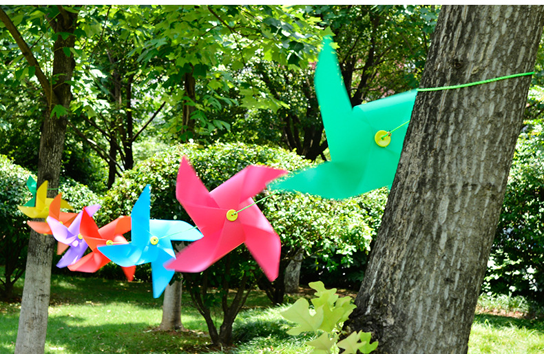 30 Four-Corner 8-Color Windmill Hanging String, Kindergarten, Garden. Windmill Festival Decoration 30 Four-Corner 8-Color Windmill Hanging String, Kindergarten, Garden. Windmill Festival Decoration