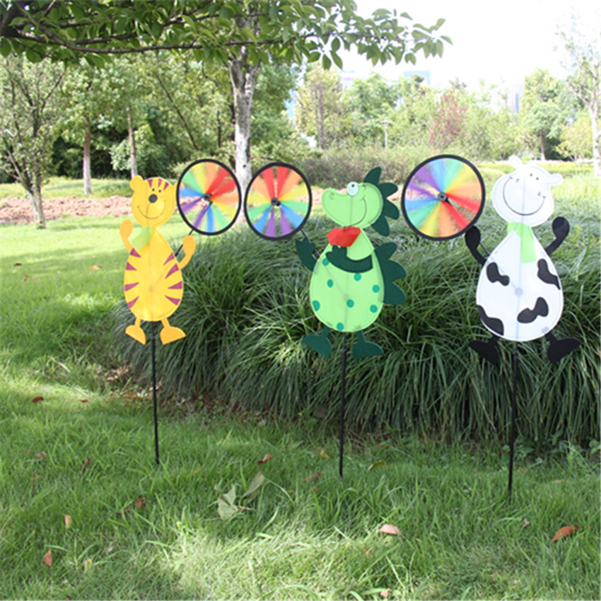 Creative Flower Windmill Tulip Windmill Park Flower Sea Kindergarten Outdoor Decoration Products Windmill Festival Decoration Products