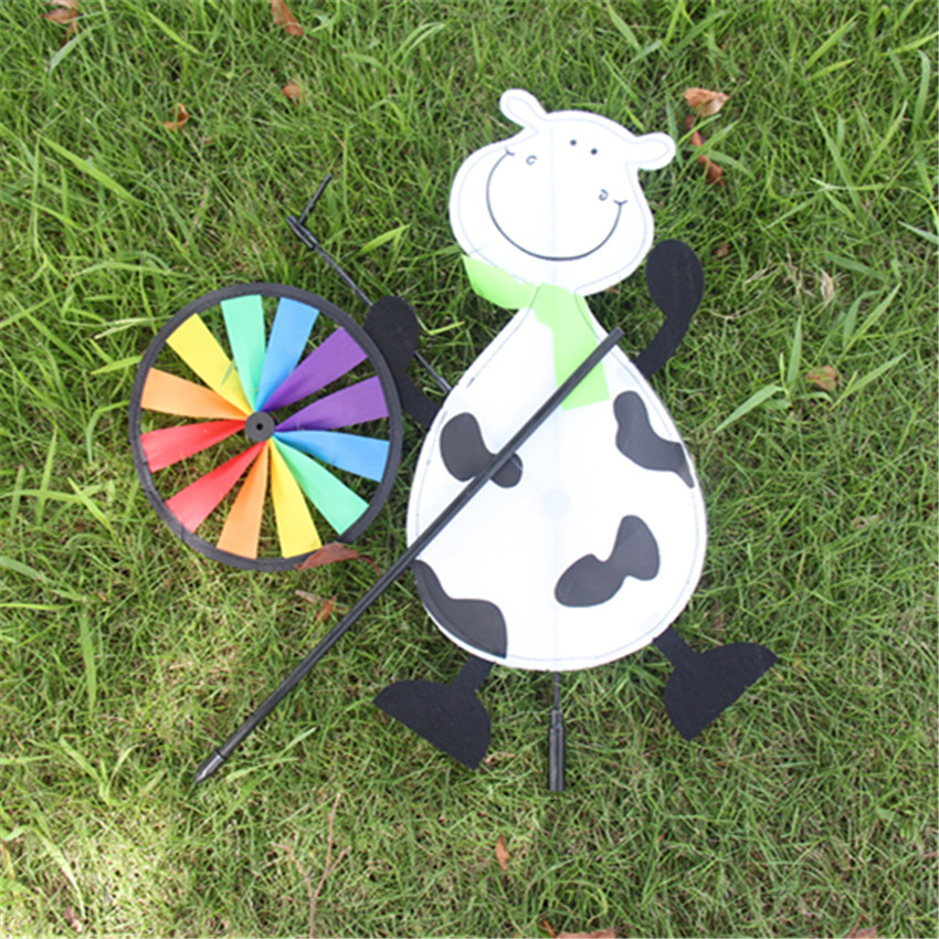 Creative Flower Windmill Tulip Windmill Park Flower Sea Kindergarten Outdoor Decoration Products Windmill Festival Decoration Products