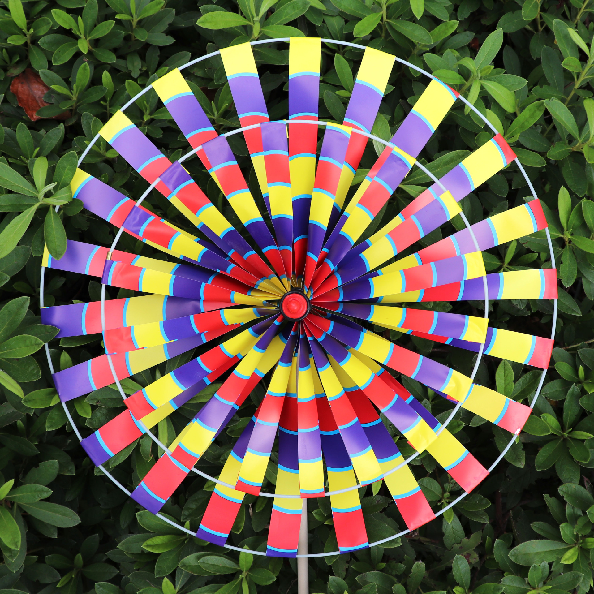 Traditional Retro Old Beijing Double-Layer Rotating Wooden Pole Windmill Children's Toy Stall Scenic Spot Park Decoration Wholesale Traditional Retro Old Beijing Double-Layer Rotating Wooden Pole Windmill Children's Toy Stall Scenic Spot Park Decoration Wholesale