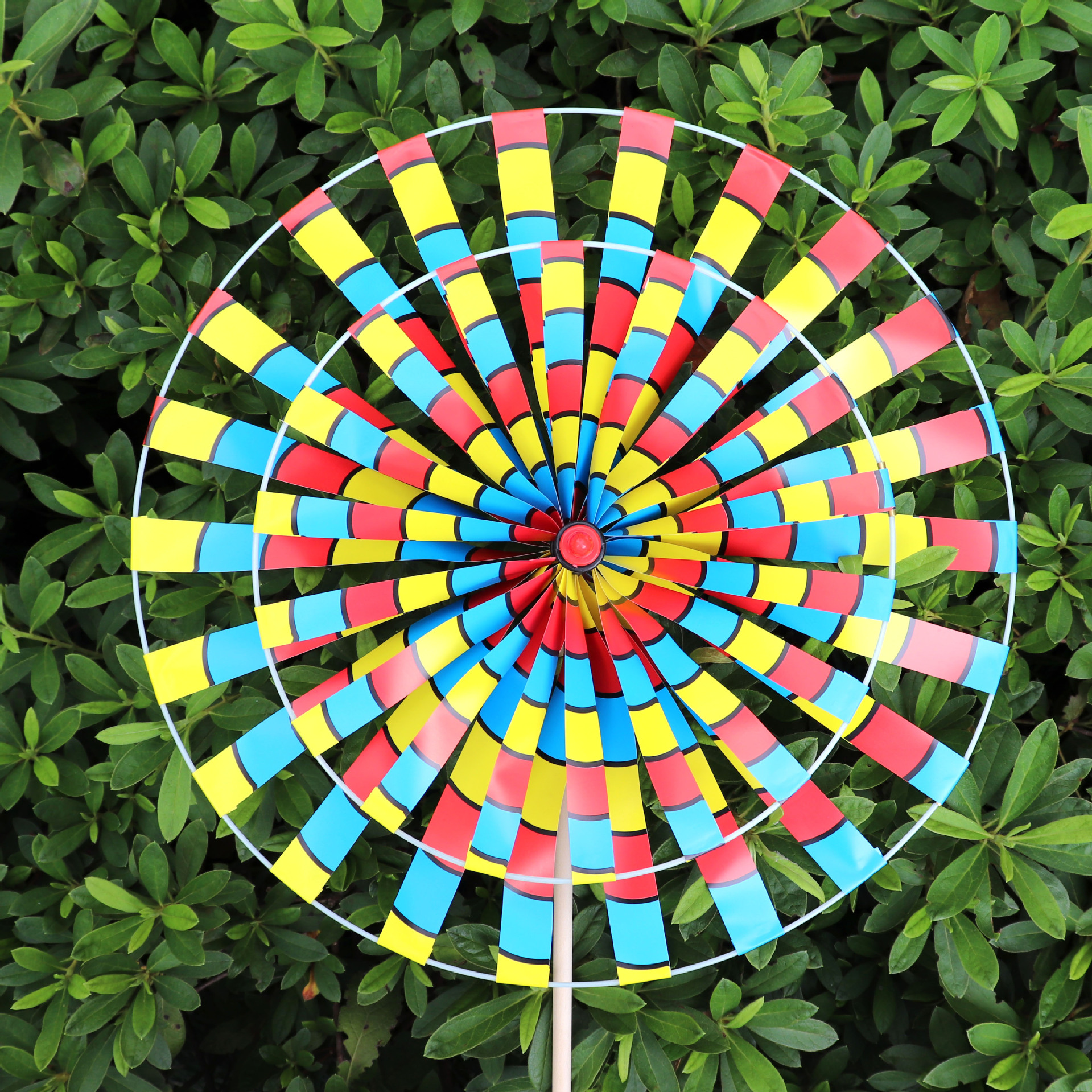 Traditional Retro Old Beijing Double-Layer Rotating Wooden Pole Windmill Children's Toy Stall Scenic Spot Park Decoration Wholesale Traditional Retro Old Beijing Double-Layer Rotating Wooden Pole Windmill Children's Toy Stall Scenic Spot Park Decoration Wholesale