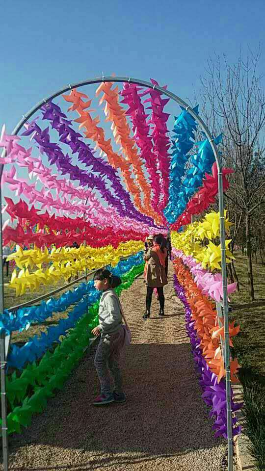 Photographic Prop Four-Corner Wind String Plastic Material Creative Windmill String Kindergarten Decoration Craft Windmill Customization Photographic Prop Four-Corner Wind String Plastic Material Creative Windmill String Kindergarten Decoration Craft Windmill Customization