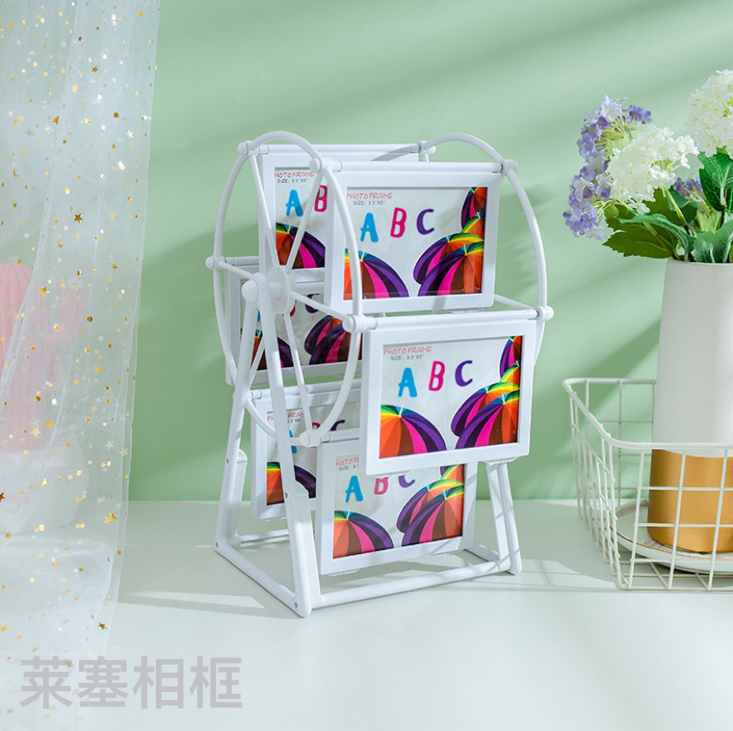 Ferris Wheel Plastic Material Creative Children Table Combination Personality Windmill Gift Handicraft Photo Frame