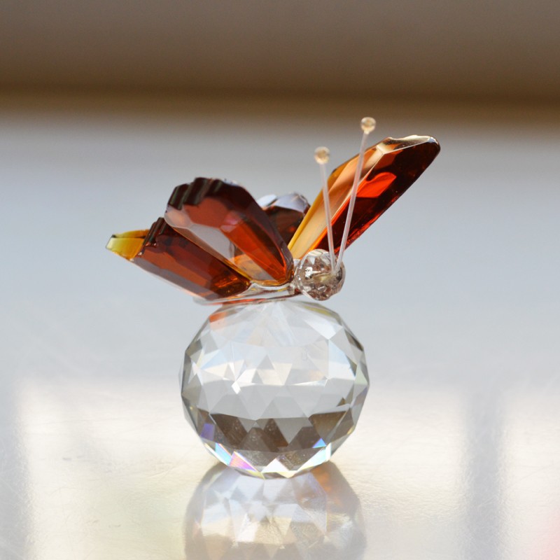 Factory Direct Sales Custom Crystal Glass Dragon Ball Ornaments Feng Shui Change of Luck Crystal Animal Crystal Animal