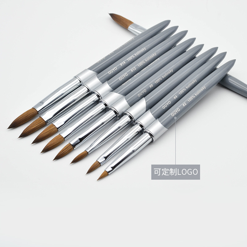 Guyo Siberian Mink Hair Nail Brush Animal Hair Nail Art Crystal Pen Mink Hair Brush New Crystal Pen