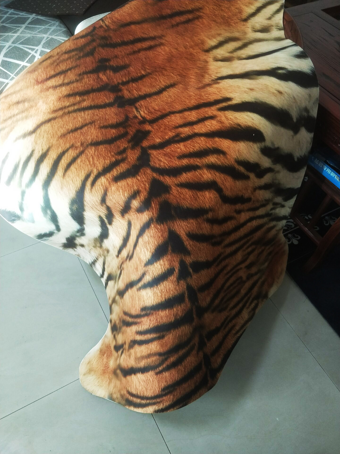 Faux Fur Carpet Floor Mat Simulation Animal Skin Crystal Velvet Printed Carpet Living Room Bedroom Bedside Mats Door Mat