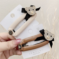 New Crystal Rhinestone Animal Cute Hair Rope Ins Temperament Head Rope High Elastic Black Rubber Band Headdress New Crystal Rhinestone Animal Cute Hair Rope Ins Temperament Head Rope High Elastic Black Rubber Band Headdress