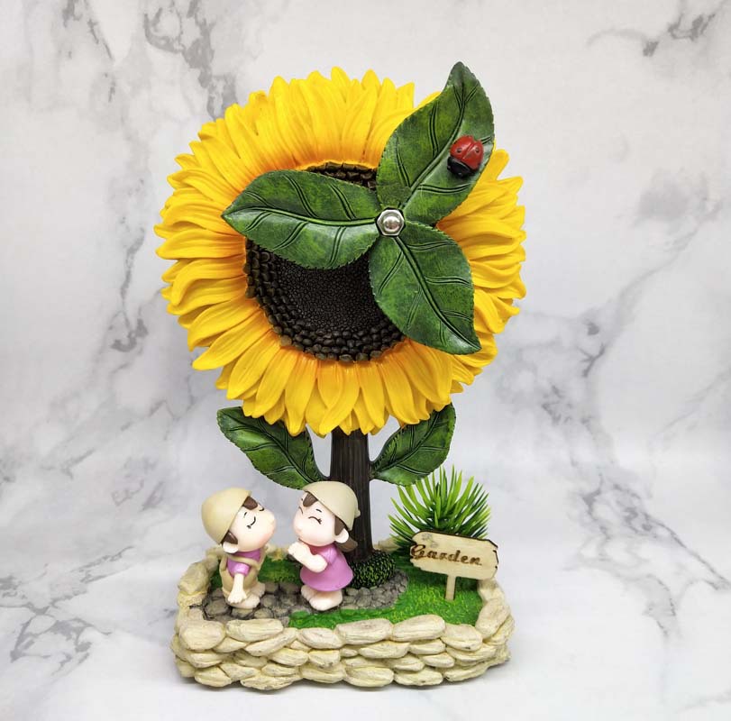 New sunflower resin eight sound balance xiangyang flower music box creative home decoration manufacturers direct sales New sunflower resin eight sound balance xiangyang flower music box creative home decoration manufacturers direct sales