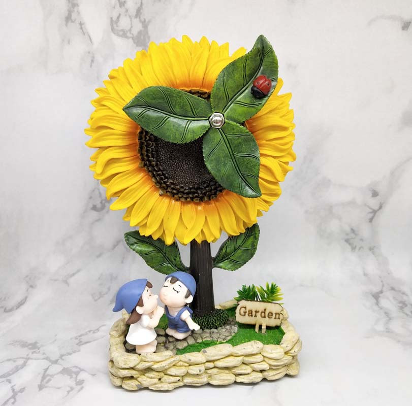 New sunflower resin eight sound balance xiangyang flower music box creative home decoration manufacturers direct sales New sunflower resin eight sound balance xiangyang flower music box creative home decoration manufacturers direct sales