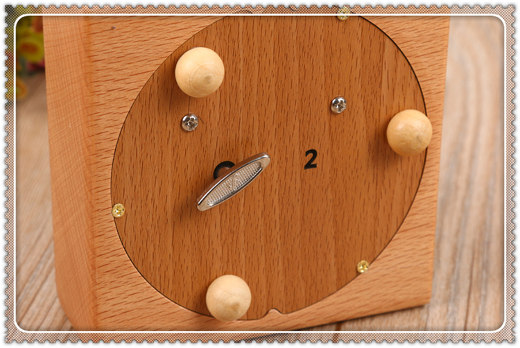 New product wedding birthday gift girl solid wood material octave music box