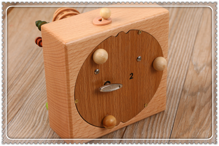 Home decoration with solid wood octave tower style original wooden music box Home decoration with solid wood octave tower style original wooden music box