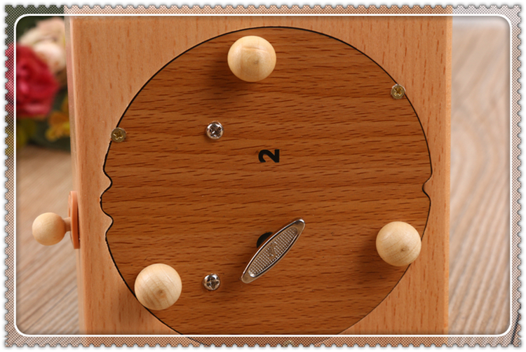 Real wood arc DE triomphe music box octave girl's birthday Christmas gift Real wood arc DE triomphe music box octave girl's birthday Christmas gift