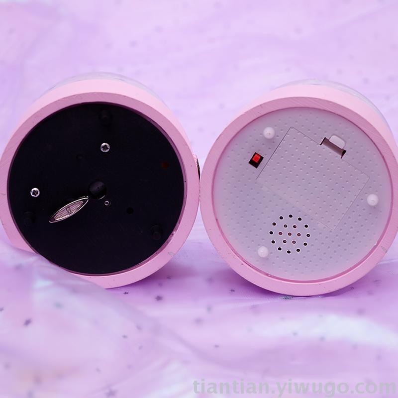 Resin Craft Creative Flamingo Crystal Ball Music box Dream Luminous Snowflake Music Box