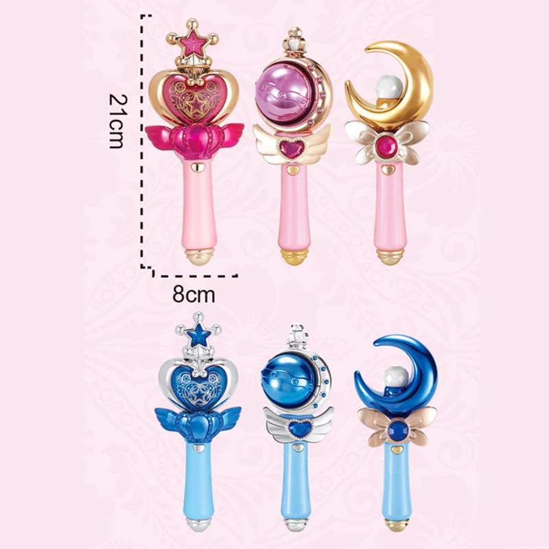 New LED Luminous Music Sound Effect Magic Stick Bala Little Magic Fairy Flash Magic Wand Girl Toy Stall Gift