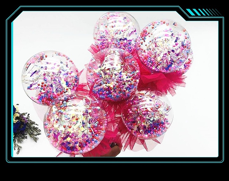 Best-Seller on Douyin Bounce Ball Starry Sky Stick Bounce Ball Magic Stick Magic Wand Luminous Fairy Wand